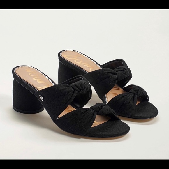 shilou block heel mule